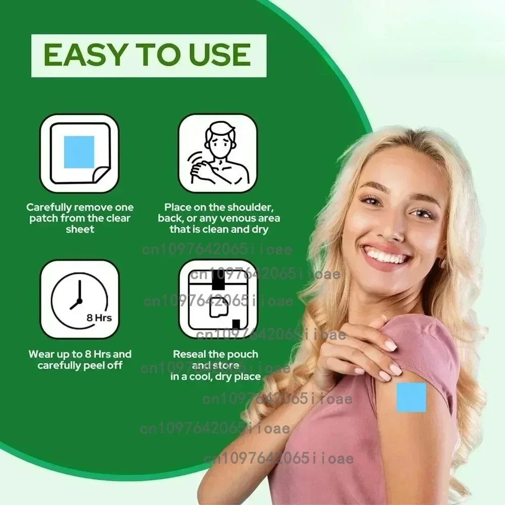 30 Patches Liposomal Brain for Memory and Focus Transdermal Patches- Memory, Focus & Aging Support