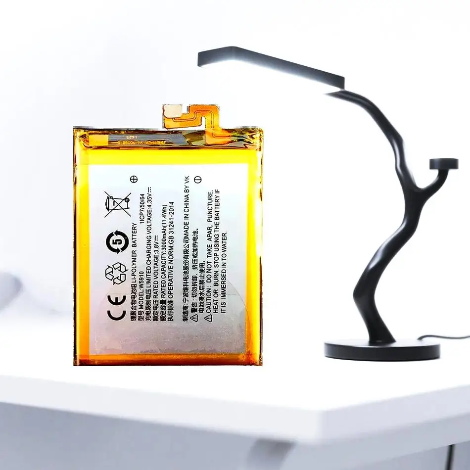 

Reliable Replacement Mobile Phone Battery Power For VK Veken W5910 Sunmi M1 3000Mah