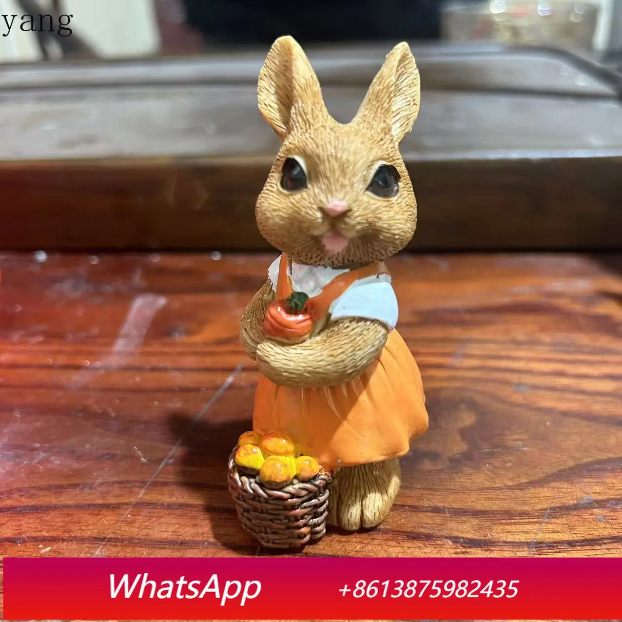 

CX Easter cute rabbit micro landscape garden balcony flower pot landscaping ornament
