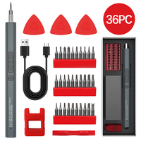 36-in-1 mini miniature precision electric screwdriver set rechargeable maintenance digital electric screwdriver