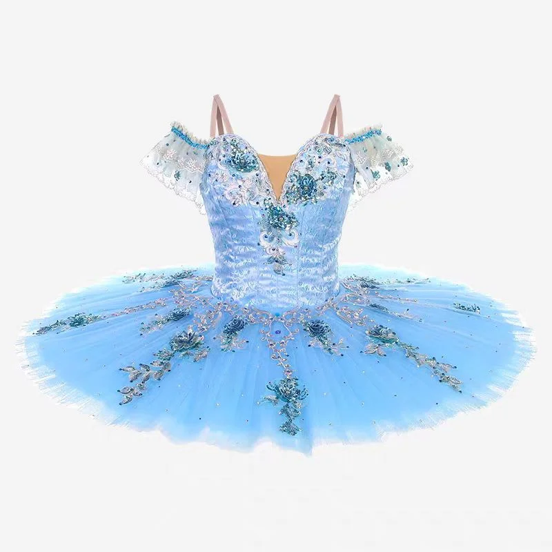 プロのバレエチュチュドンキホーテバリエーションスペイン風ディスクスカート大人子供のパフォーマンス衣装のカスタマイズ