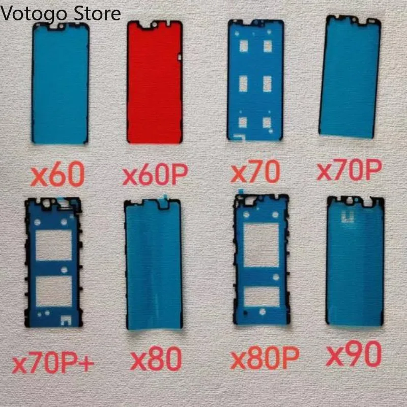 5Pcs For Vivo X100 X200 X300 Ultra X90 X80 X70 Pro mini Front Screen Adhesive LCD Display Frame Bezel Glue Double Sticker Tape