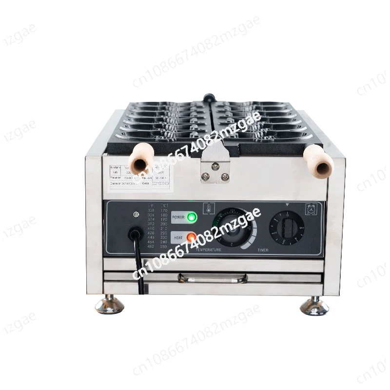 

Fish Shape With Close Mouth Taiyaki Maker Commercial Fish Shaped Waffle Electric