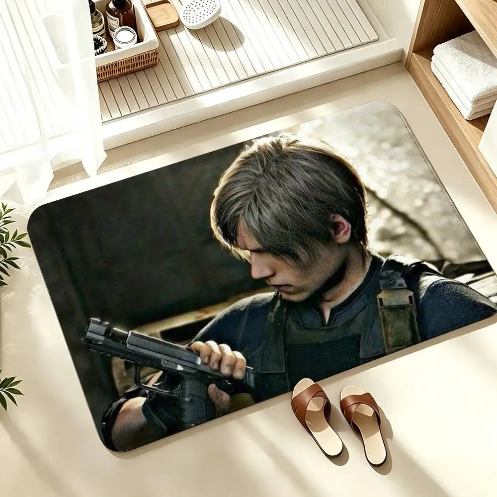 Horror R-Resident E-Evil 9  Soft Absorbent Decorative Floor Mat for Bathroom Entryway Living Room