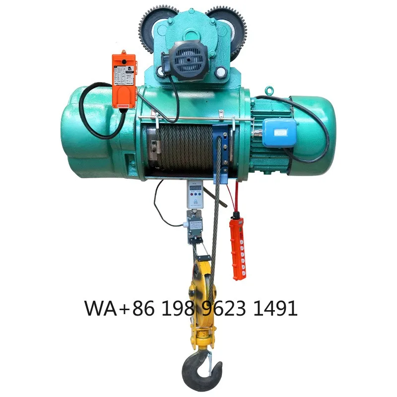 5T 16T 20T CE Certified Electric Wire Rope Hoist High Load Capacity Industrial Lifting Winch for Factory Crane Application
