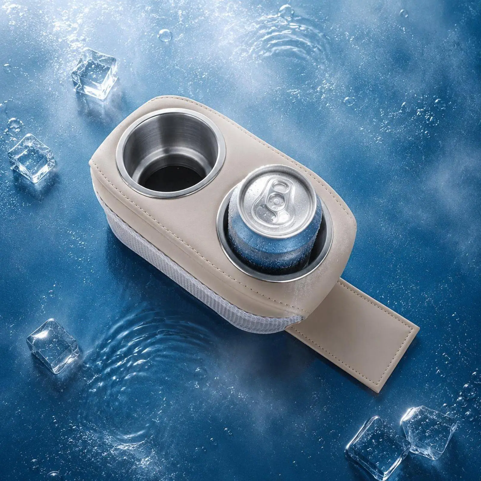 Stainless Steel Marine Drink Holder Cup Insert Accessory for Rvs Boats Yachts Freshwater Seat Integration