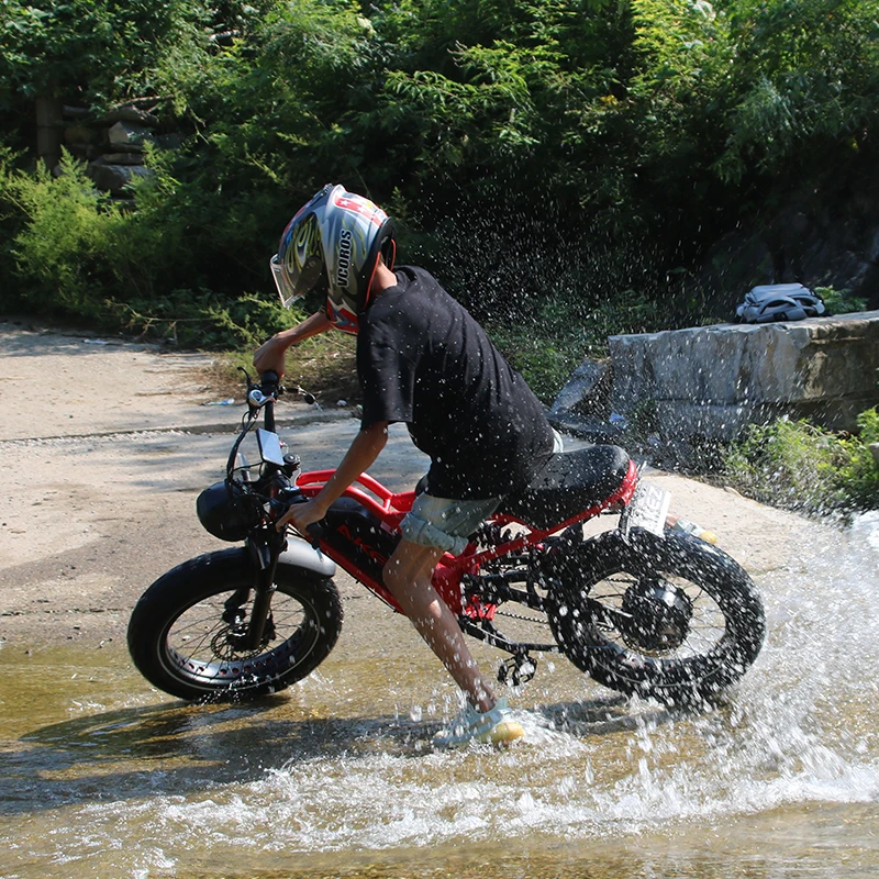 STLF العملي رائجة البيع الكهربائية الجبلية Fatbike بأسعار معقولة 20 بوصة الدهون الإطارات E-الدراجة الكهربائية الترابية دراجة كهربائية