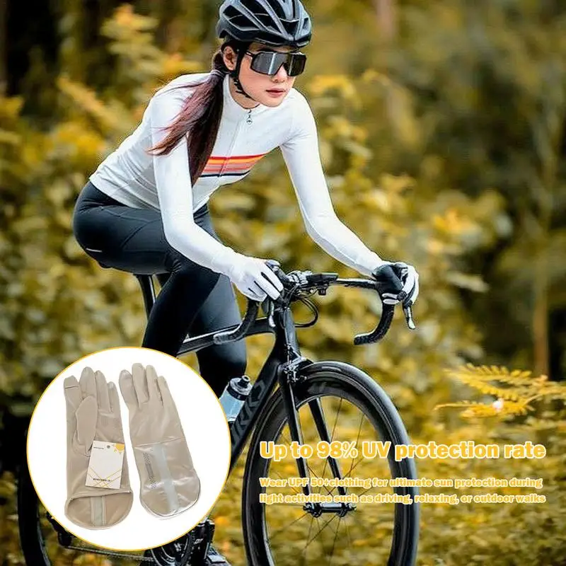 Lady protezione solare guanti di seta di ghiaccio femminile estati guanti di protezione solare moda ciclismo guida in esecuzione guanti anti-uv sottili per uomo