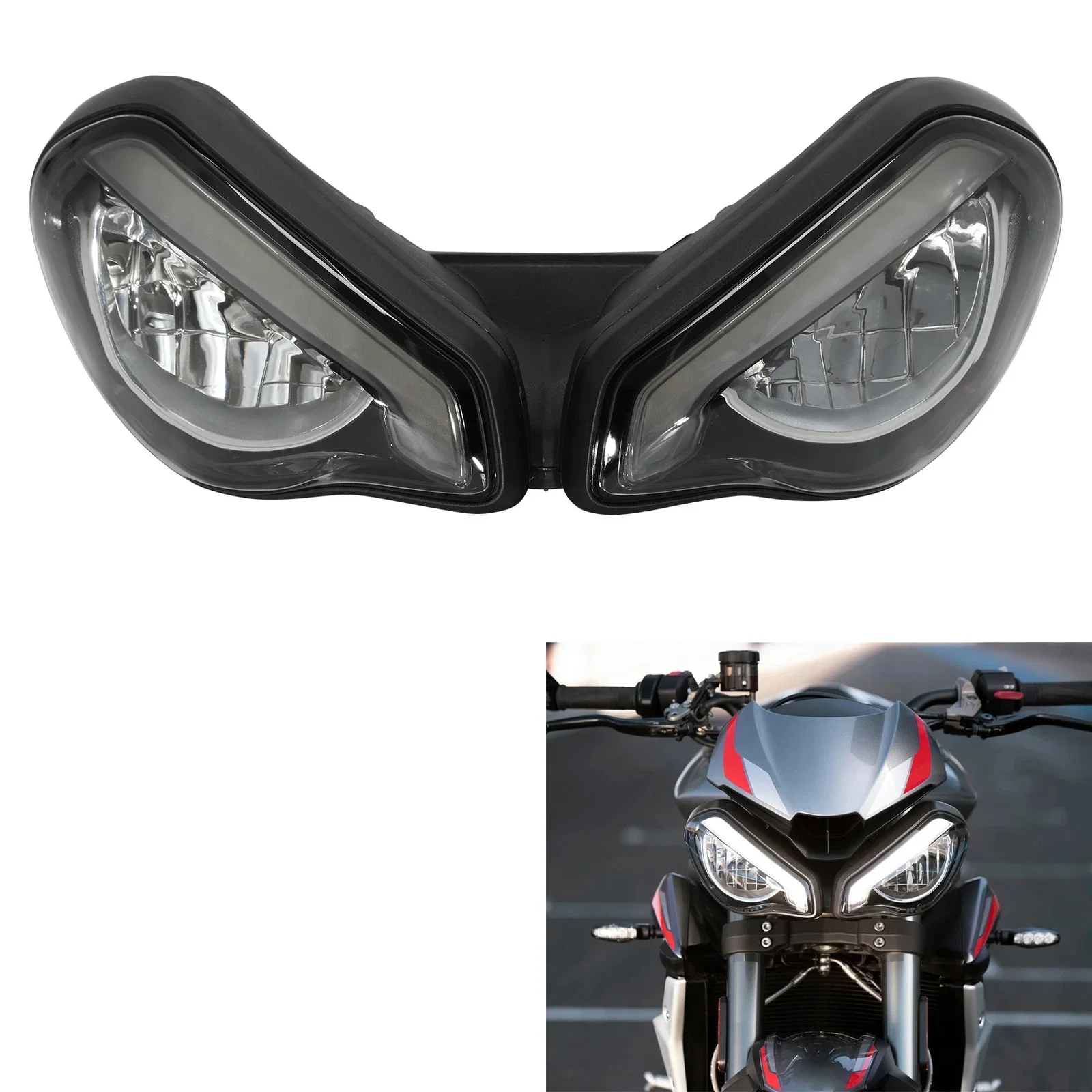 

Лампа передней фары мотоцикла в сборе для Triumph Street Triple 765R/RS 2020-2022