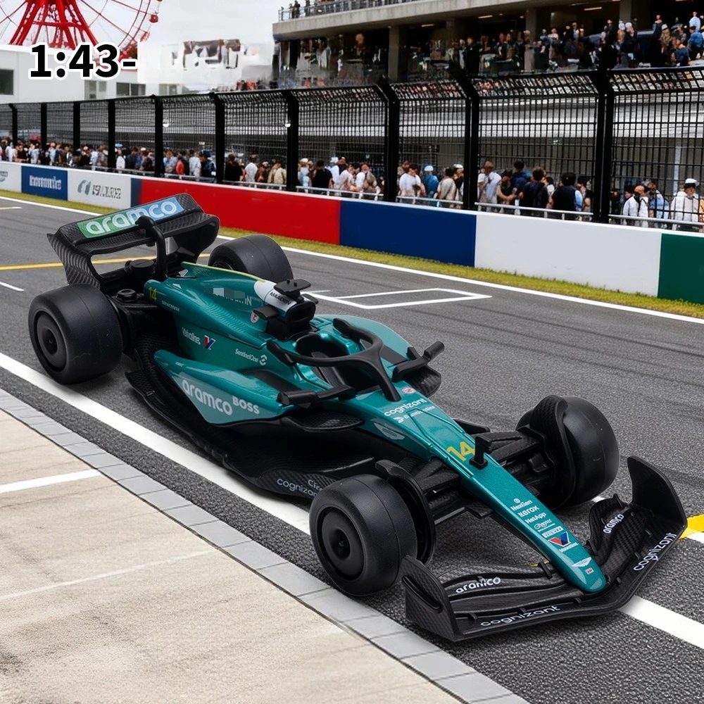 

Модель гоночного автомобиля Формулы-1 1:43, коллекционная имитационная модель, украшение, подарок, игрушка из сплава