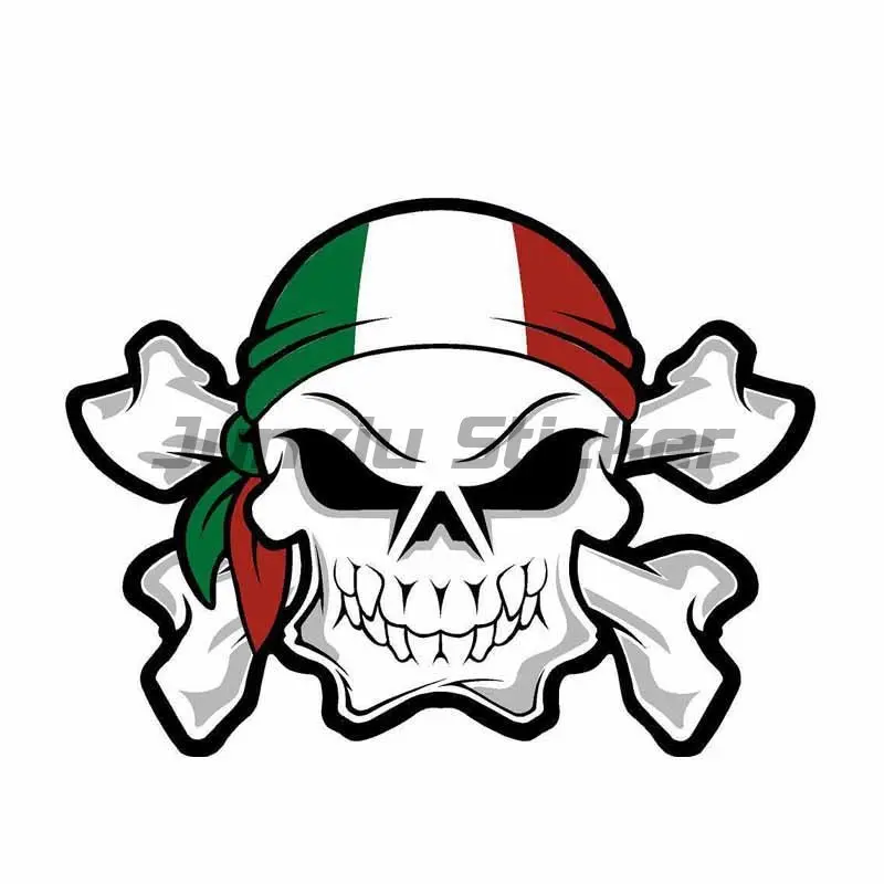 High-Quality Italy Flag Emblem Stickers Durable Vinyl Stickers Laptop Stickers Scooter Bicycle Motorcycle Helmet Sticker Decor