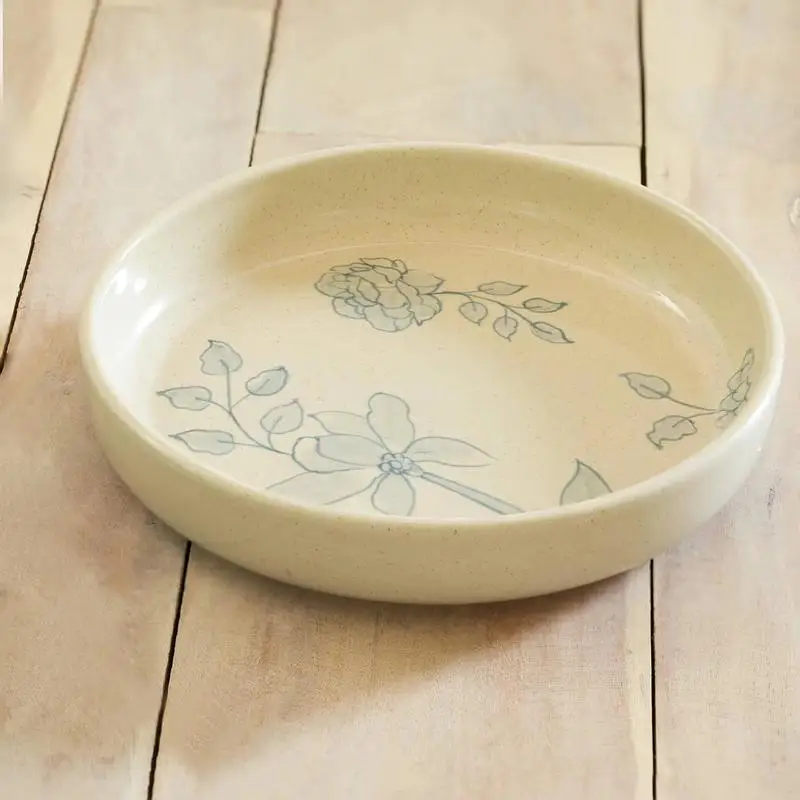 

Stylish Ceramic Pasta Bowl - Elegant 400ml Dish for Dining