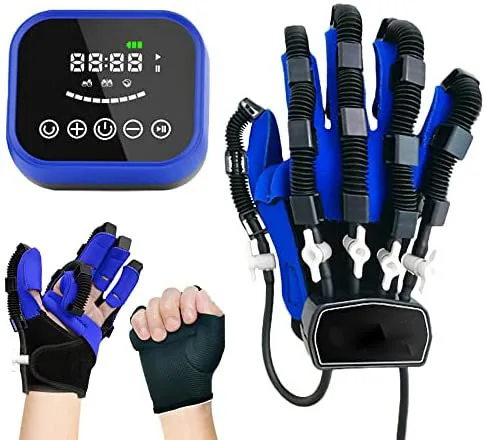 

New Hand Function Finger Stroke Exercise Rehabilitation Robot Glove Equipment Hand Rehabilitation Gloves Devices