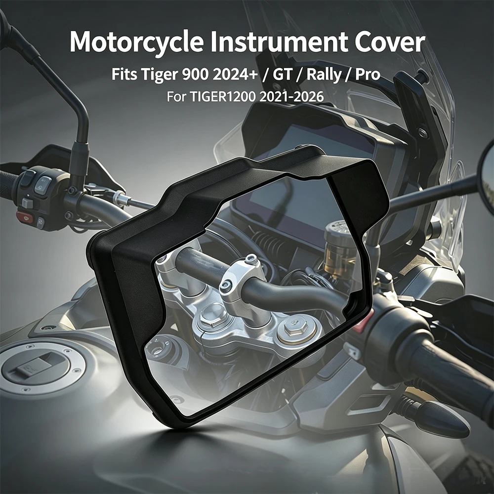 For Tiger900 GT/ Rally Pro 2024 2025 2026 TIGER1200 2021-2026 Tiger 900 Tiger 1200 Motorcycle Dashboard Screen Protector Guard