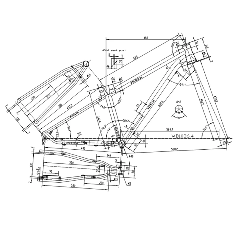 TIRIS-Titanium Custom Mountain Bike Frame, 29er Gravel Road Bicycle Frameset, 650B Cycling Accessories, Parts Pieces 27.5