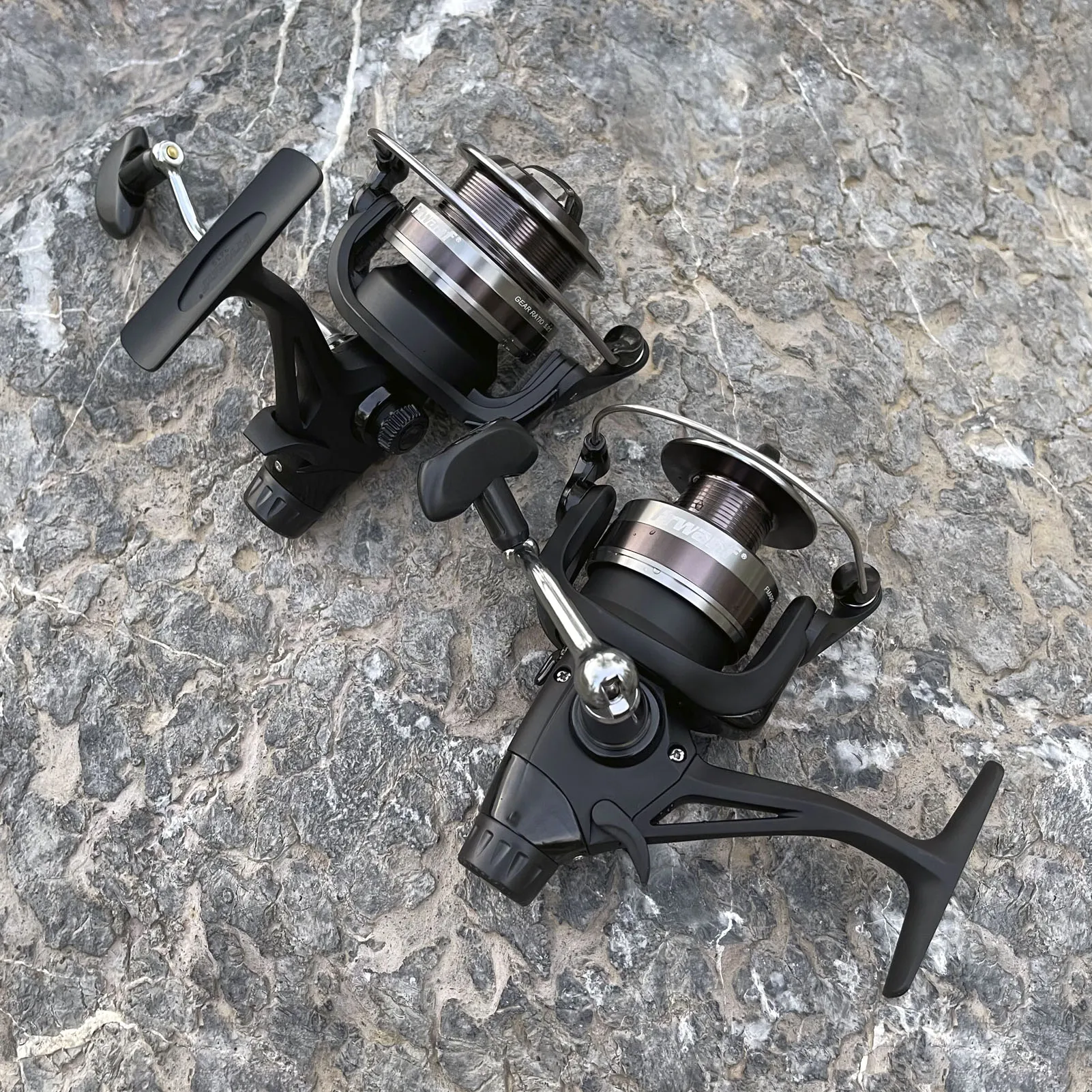 Frwanf Double Brake Design Fishing Reel 8KG Max Drag 4BB 4000-5000H CNC Aluminum Left/Right Interchangeable Fishing Wheel 