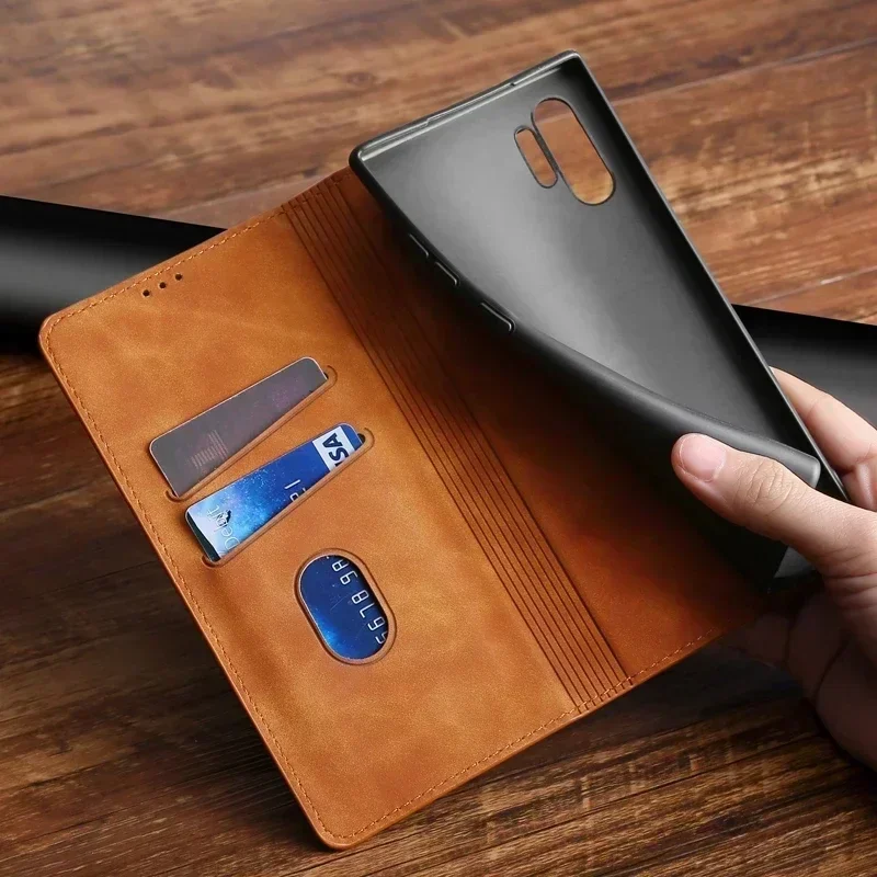 Flip PU Leather Cover Case For Samsung Galaxy  S21 S20 FE 2022 S22 S23 Ultra S20 Fan Edition 5G UW S10E S10 lite S9 S8 Plus Bags