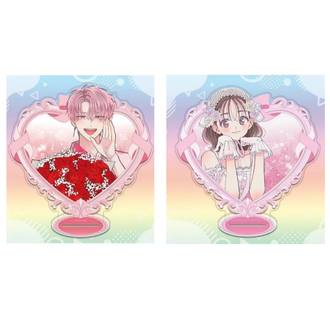 10cm Tamon's B-Side Which face does Tamon have now Tamon Fukuhara Love Heart Acrylic Stand Model Plate Desktop Ornaments Props image 4