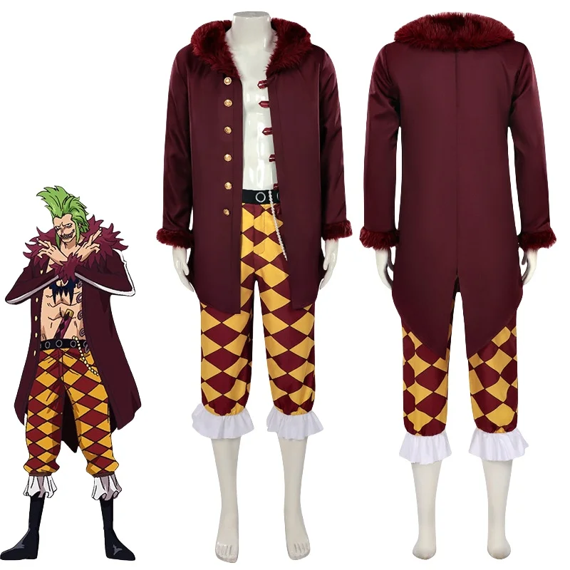

Anime Bartolomeo Cosplay Costume Halloween Party Suit