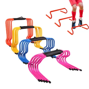 Equipamento portátil do treinamento da agilidade da velocidade, obstáculo do futebol, escada, segurança do esporte, cremalheira estável do squadexerciliseladder do futebol, 15cm