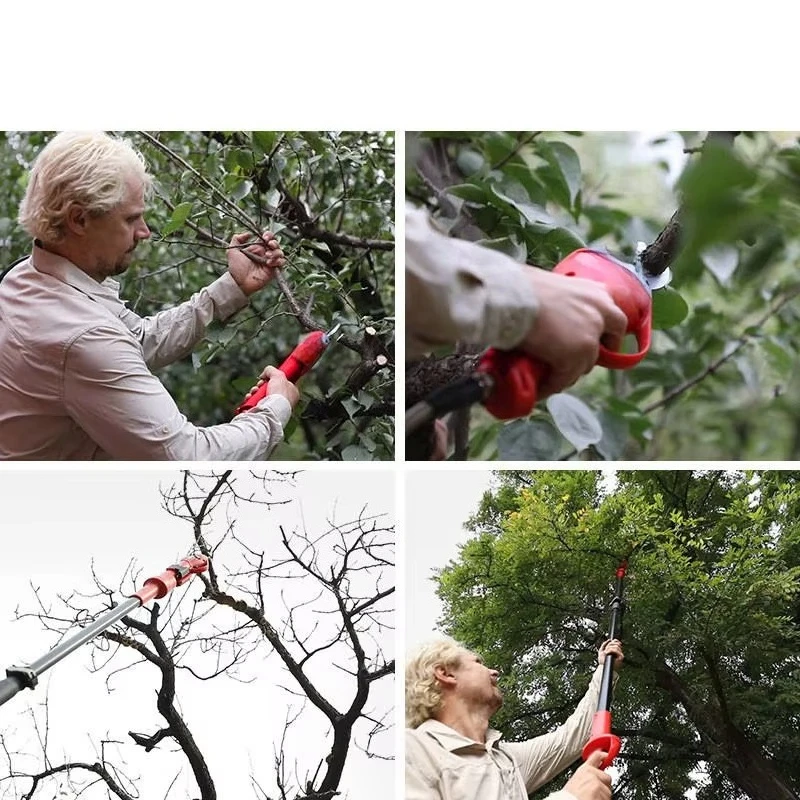 Electric  Tree Pruner Garden Pruning Tools Lithium Battery Powered Garden Pruning Shears Fruit Tree Plant Scissors Forestry Tool