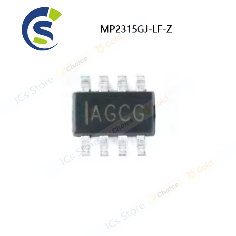 5PCS 100% New MP2315 MP2315GJ MP2315GJ-LF-Z MP2315GJ-LF IAGMN IAG.. SOT23-8 Chipset