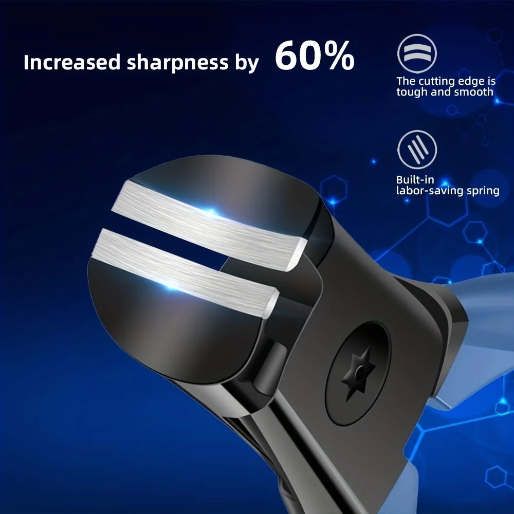 

Машинки для стрижки ногтей с большим отверстием, набор кусачек для ногтей, маникюрный набор из нержавеющей стали, толстые и твердые ногти на ногах