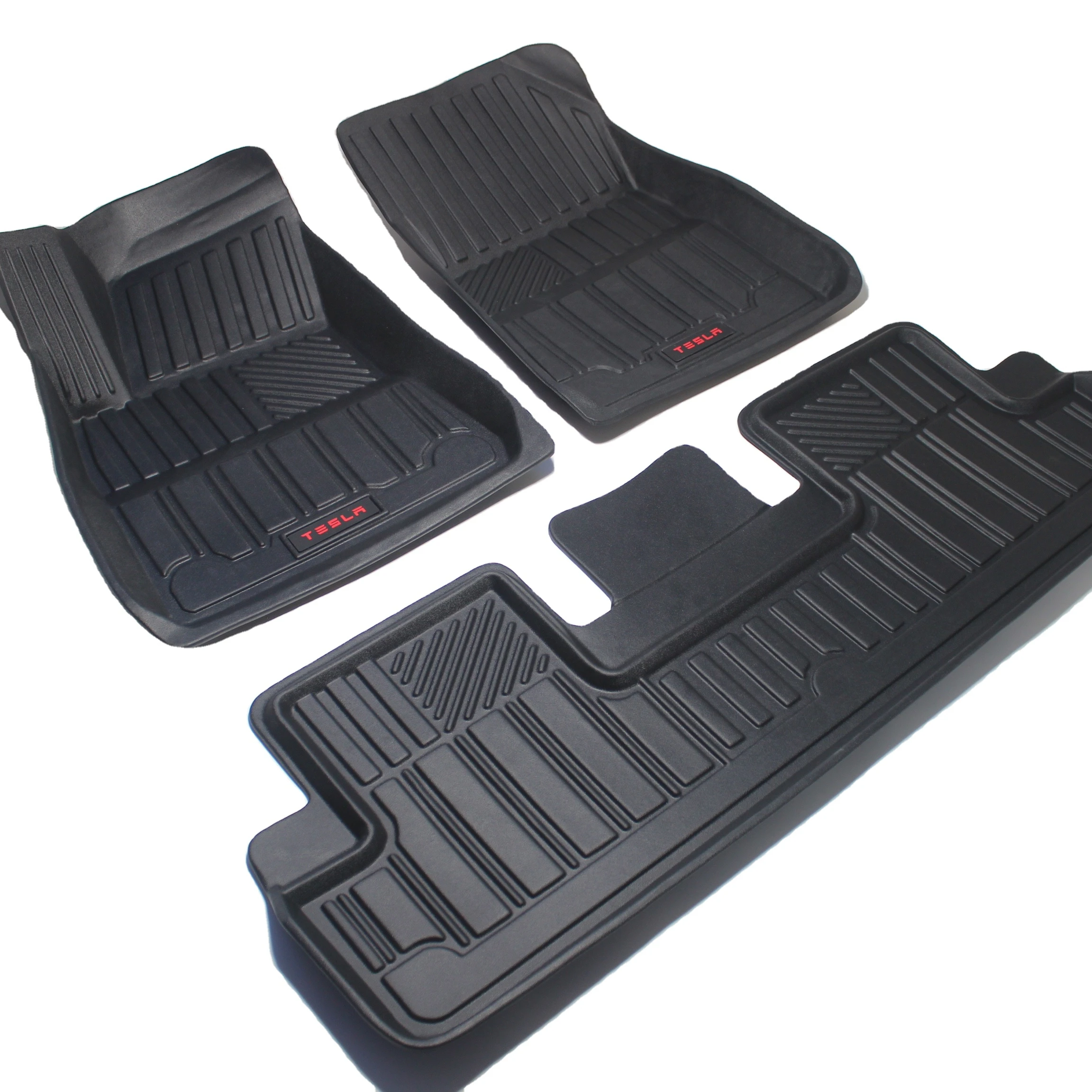 

Drive Left for TESLs model 3 Car Foot Mat Anti Fatigue Anti Slip Floor Mat Car interior accessories