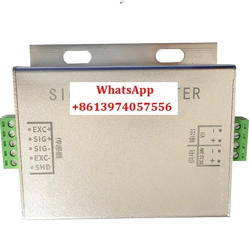 

High precision DHBSQ-L1 weighing amplifier can be connected to various weighing and force sensors