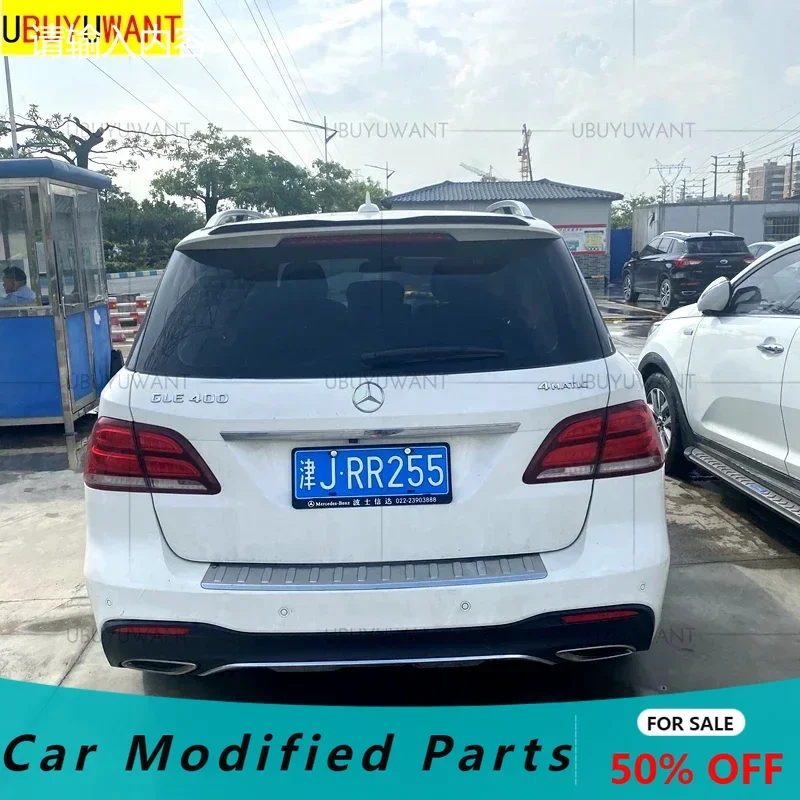 For Benz-Benz GLE Grade ML-Class W166 2014-2018 GLE350 400 ML350  Rear Roof Lip Spoiler Universal Hatchback Car Tail Wing