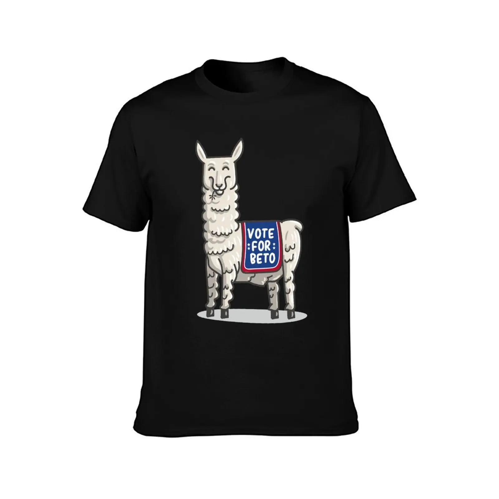 Vote For Beto Senate Midterm election cute Kids Llama T-Shirt Casual Minimalist Short Sleeve Top T-Shirt
