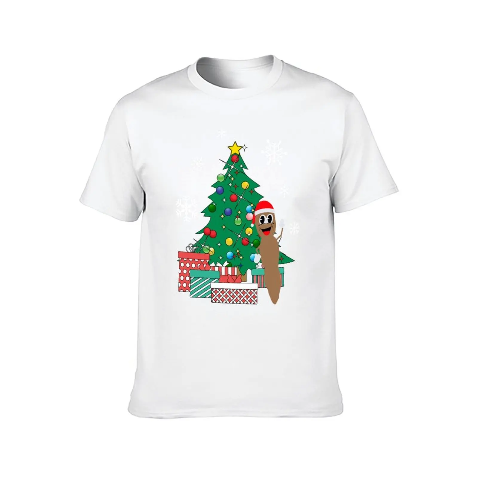 السيد هانكي حول شجرة عيد الميلاد ساوث بارك تي شيرت أنيمي تي شيرت كبير الحجم الرجال تي شيرت القطن 100% تي شيرت #2
