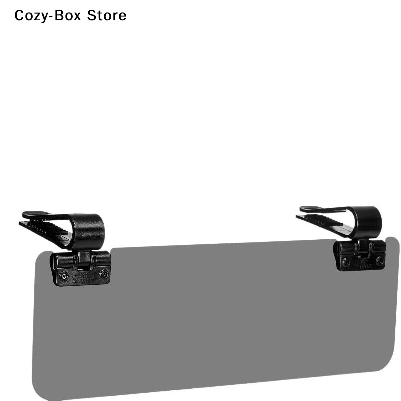 [ZY]Universal Car Sun Visor Extender Adjustable Anti Glare Driving Shield Extended Sun Visor With Dual Clip For Truck Windshield - view 5
