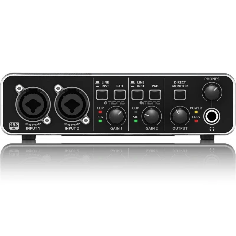 Professional recording USB external sound card computer