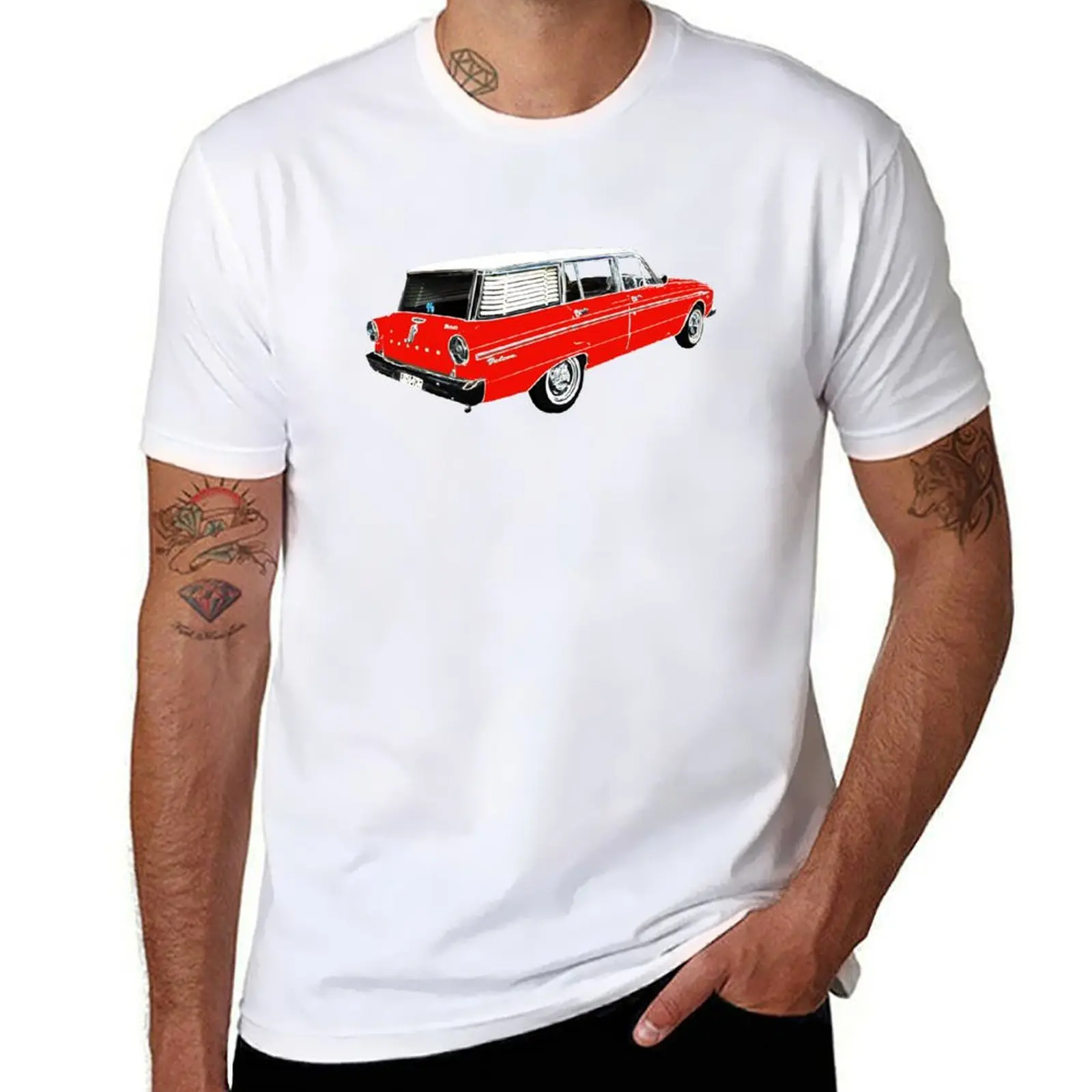

Wagon t man g tshirt anime XM Falcon shirts (Red) T-Shirt for men