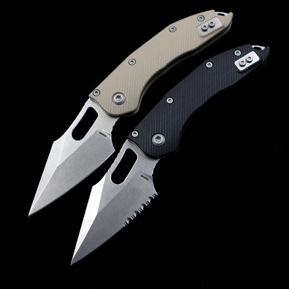 

MICRO Stitch G10 Ball Bearing Mark M390MK Blade Hunting Fish EDC Tool Folding Camping Pocket Knife