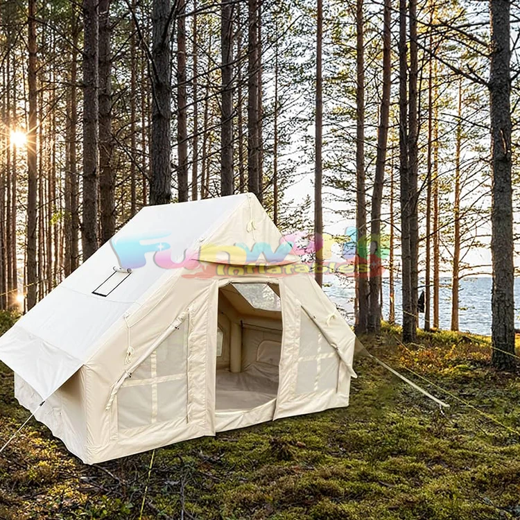 شعبية في الهواء الطلق للماء في حالات الطوارئ Glamping خيمة نفخ الهواء التخييم الخيام للبيع