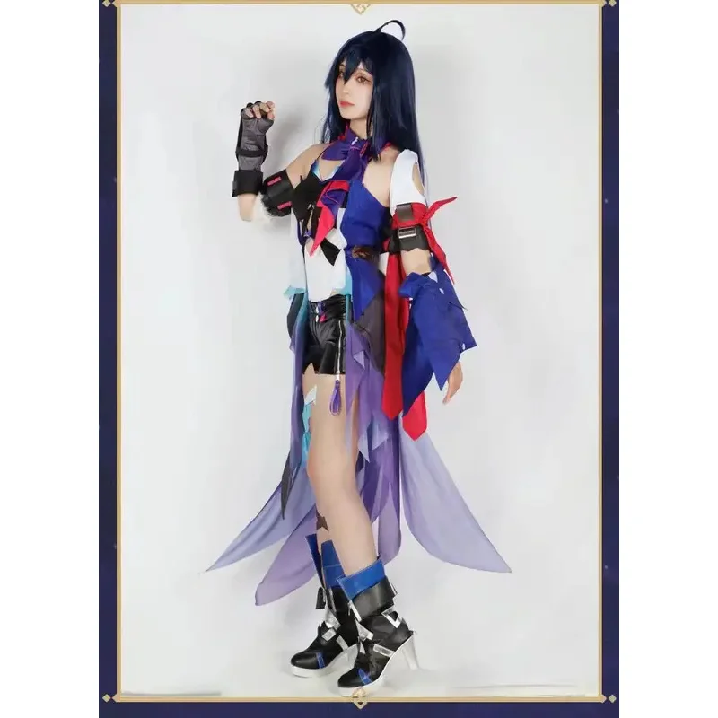 New Game Honkai Start Rail Seele Cosplay Costume Full Set With Accessories Seele Cosplay Wig Outfit Uniform Dress Seele Cosplay