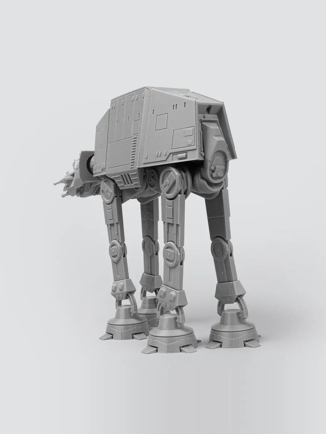 Modelo de vehículo blindado de infantería todo terr AT-AT de la serie , kit de construcción de plástico duro ...