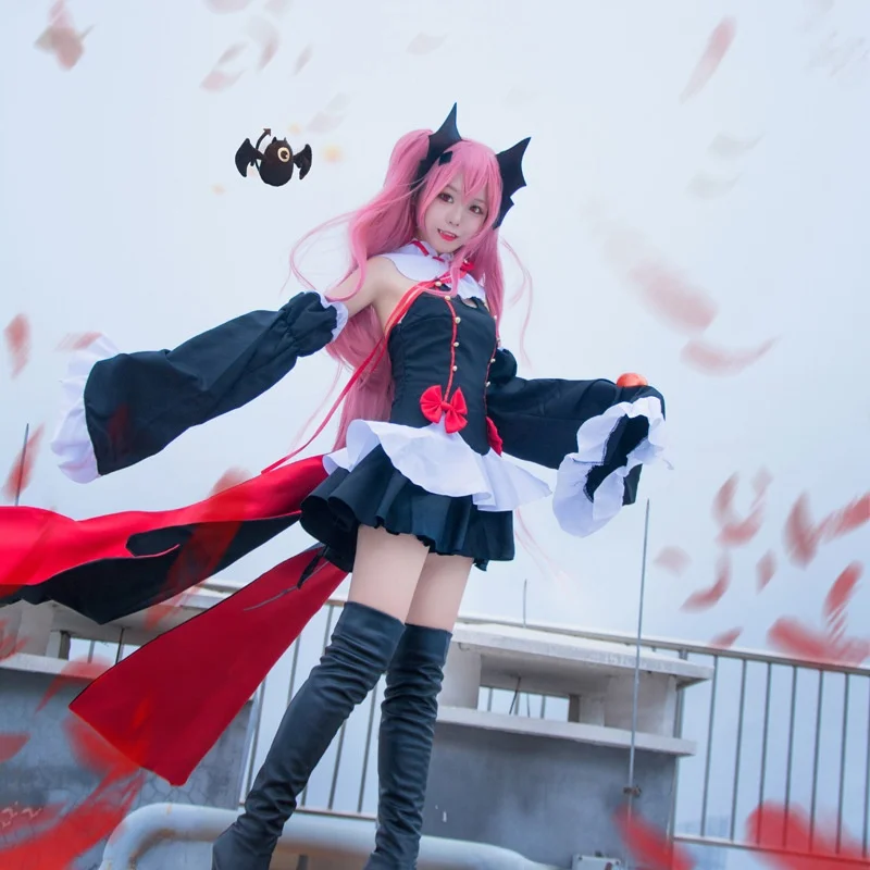Königin Cosplay Damen Halloween Kostüm Kuromu Cucul Kleidung Anime Festival Par Wear Traditionelle National Stage Co...