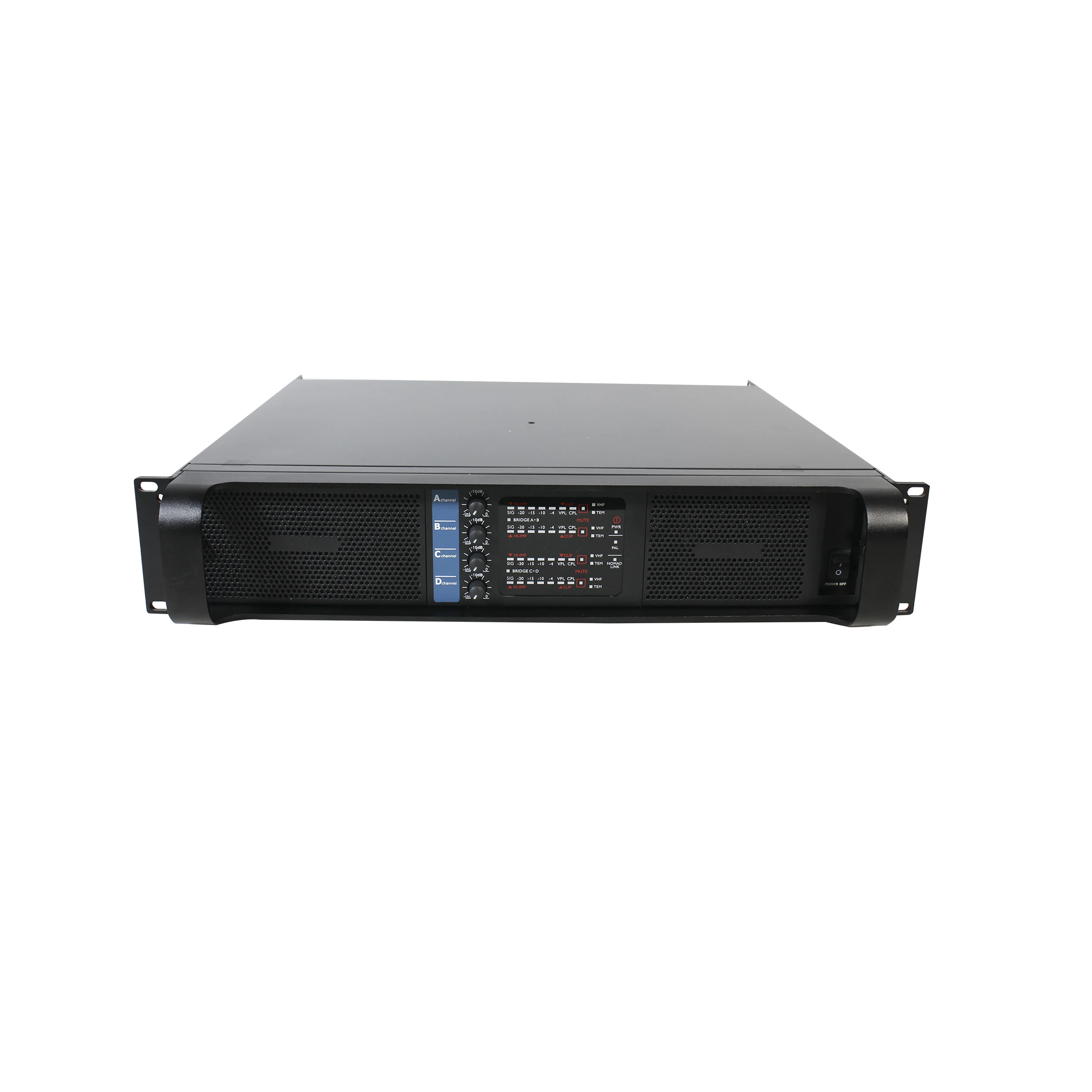 High quality class td fp 2x4400W 2 channels professional power amplifiers