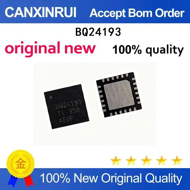 (5 Pieces) Battery Charging Management Chip BQ24193RGER BQ24193 PQ24193 BQ24193H