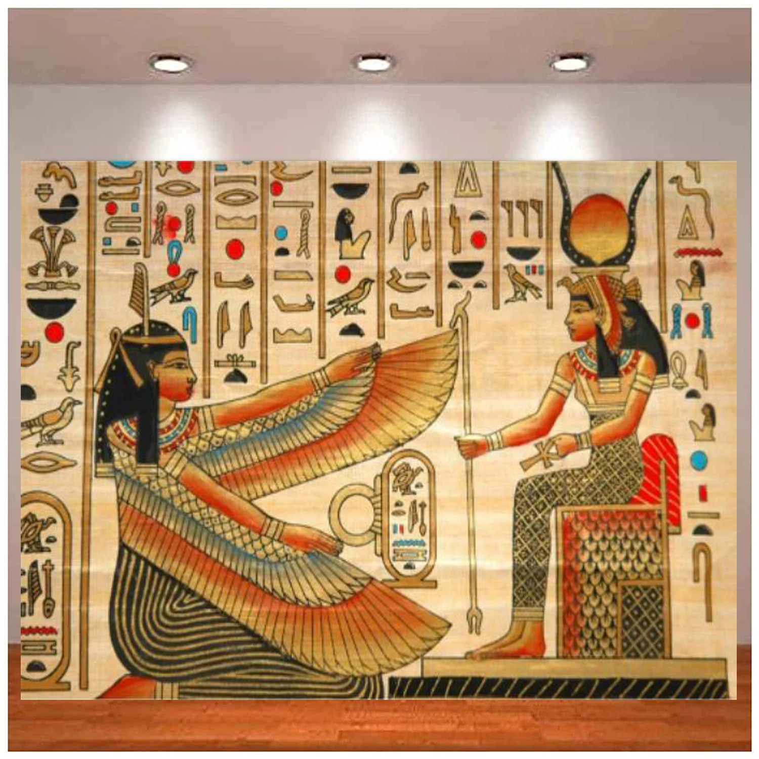 Photography Backdrop Egyptian Theme Party Decorations Banner Ancient Egypt Party Supplies Mural Painting Background