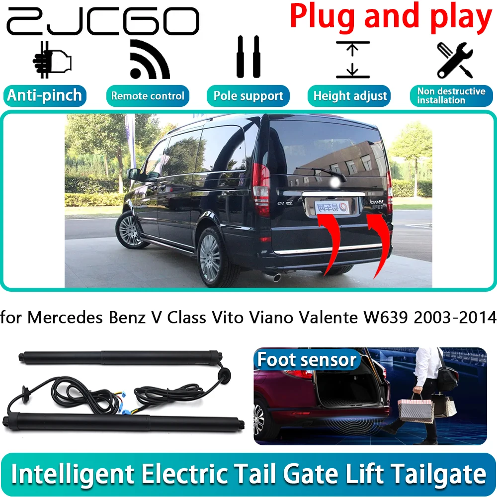 

for Mercedes Benz V Class Vito Viano Valente W639 2003-2014 Electric Powered Tailgate Power Liftgate Automatic Tailgate System