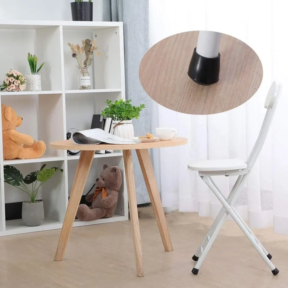 10/12/14/16/22/25mm for Furniture Set Round Rubber Chair Leg Cushion Furniture Leg Table End Plug PVC Silent Non-slip Floor Leg image 4