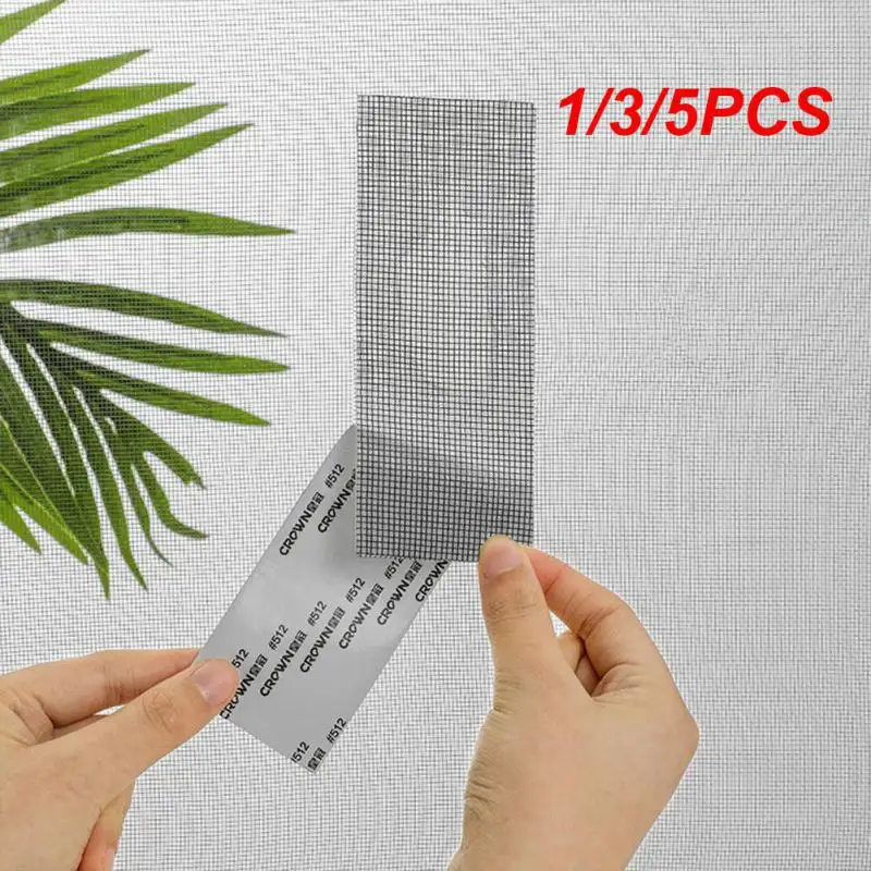 1/3/5PCS Window Screen Repair Self-adhesive Net Door Fix Patch Anti-Insect Mosquito Mesh Broken Holes Repair Mosquito