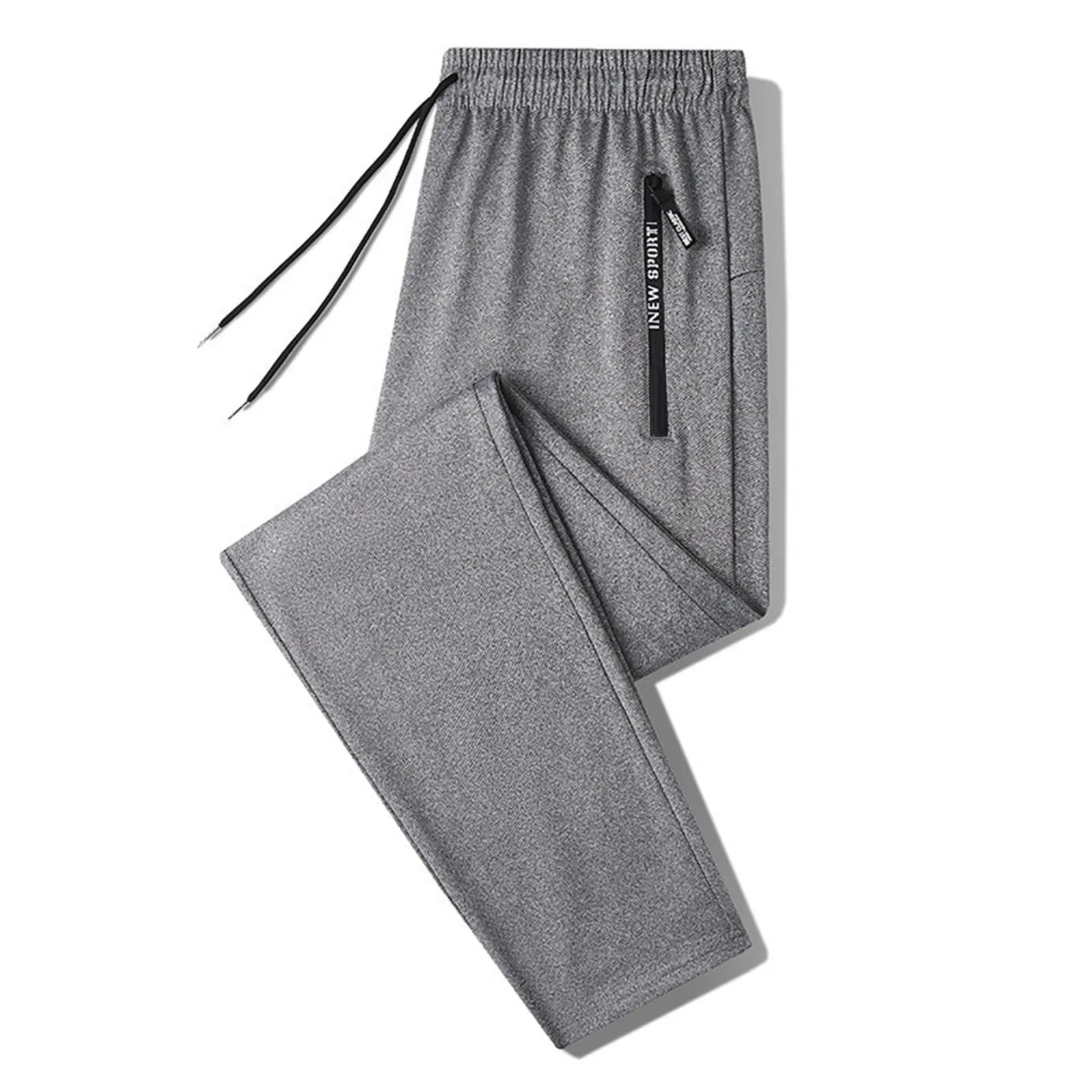 Calça longa respirável de alta elasticidade feminina, estilo solto, calça de suor casual, calça esportiva, verão e primavera