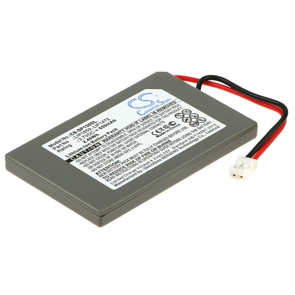 

Li-ion Game Console Battery for Sony, 3.7V, 650mAh, Compatible Models: CECHZC1E, CECHZC1H, CECHZC1J, CECHZC1U, PS3