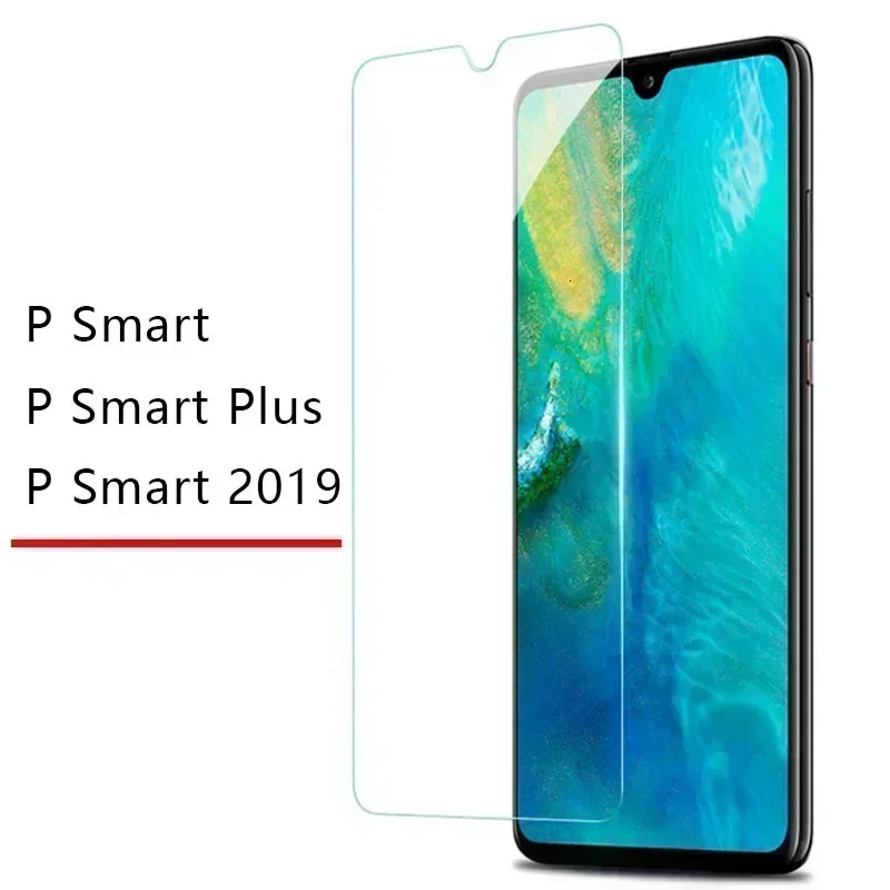 Protective Glass For Huawei P Smart Plus 2019 Tempered Glas Screen Protector On Huawey Huwei Honor Psmart Smar Protection Film