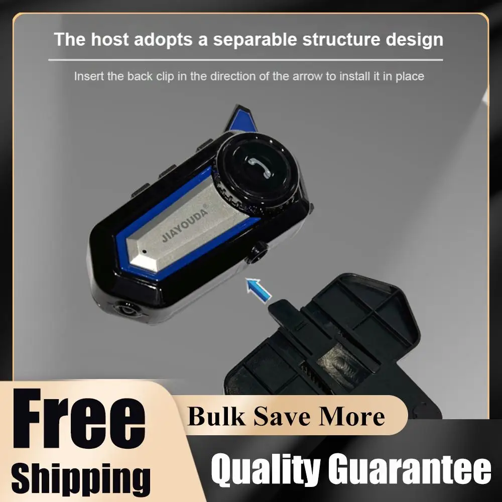 

Наушники для мотоциклетного шлема, Bluetooth-совместимые 5.0, музыкальные наушники с сигнальной лампой, стереонаушники BT31, водонепроницаемые